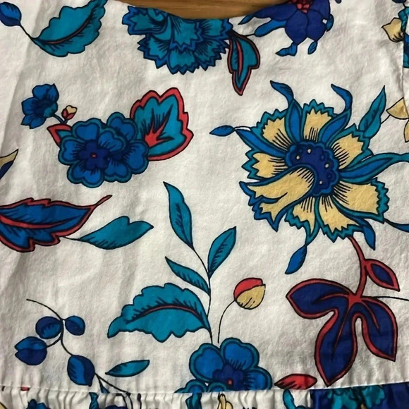 Janie and Jack Floral Top Long Flutter Sleeve, 18-24m - Picture 4 of 4